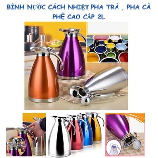 Phích bình đựng nước inox giữ nhiệt 2l