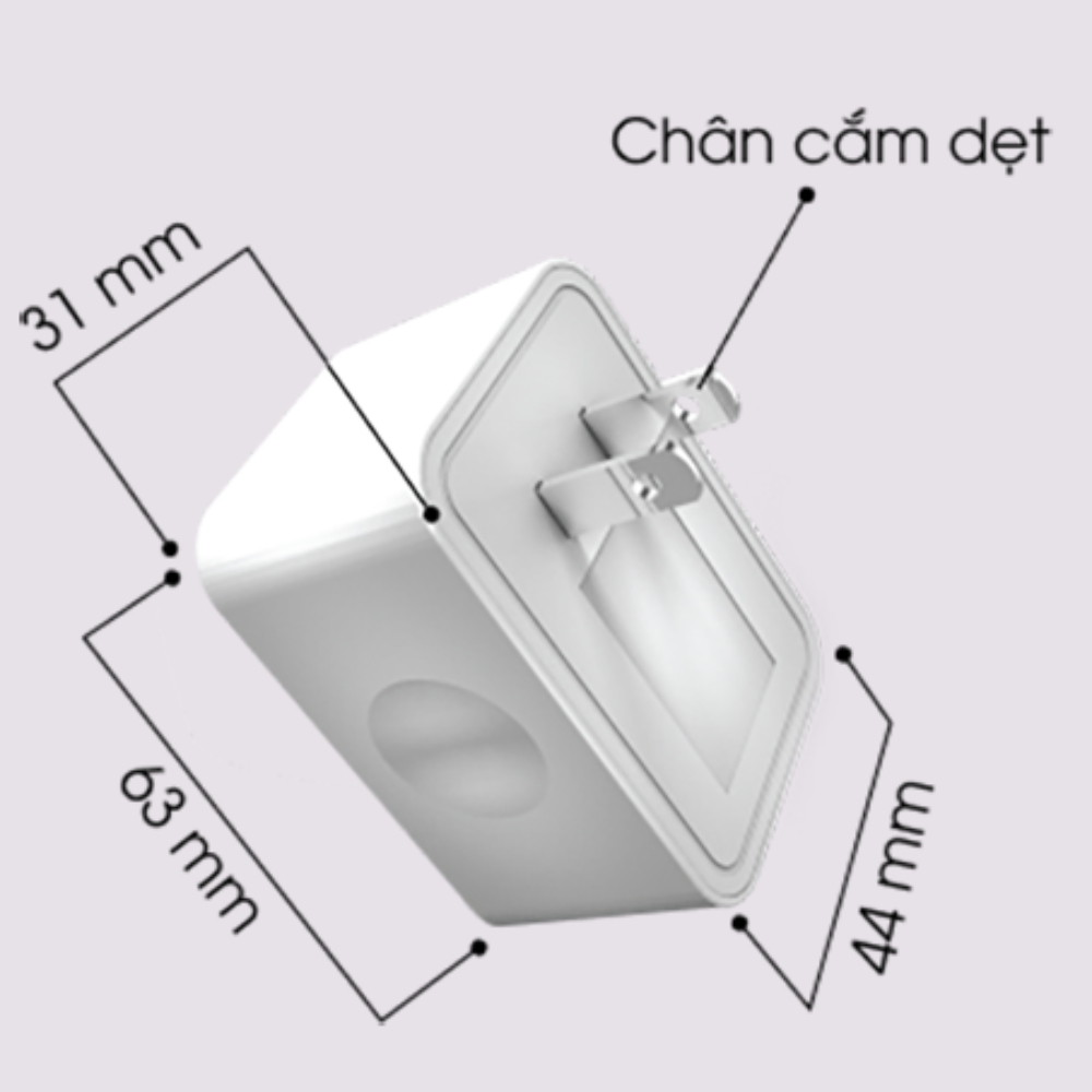 Ổ cắm đơn thông minh Wifi Rạng Đông OC01 điều khiển từ xa qua App - Hẹn giờ bật, tắt - Nhỏ gọn, tiện