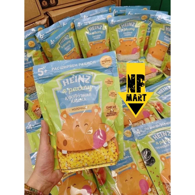 Date 25 Bột ăn dặm Heinz Nga cho bé 6M+ 200g