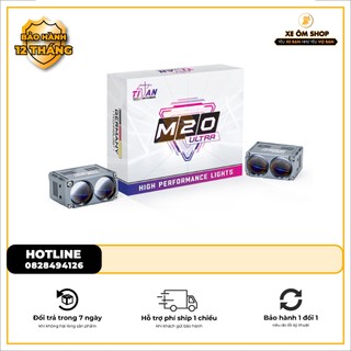 Đèn trợ sáng bi cầu titan m20 ultra