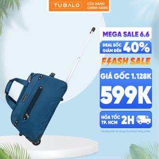 Túi kéo Du Lịch TUBALO - Santa Barbara SBT9037 Chống Thấm Nước Chống Rạch Nhiều Ngăn Chứa Đựng Được 17KG