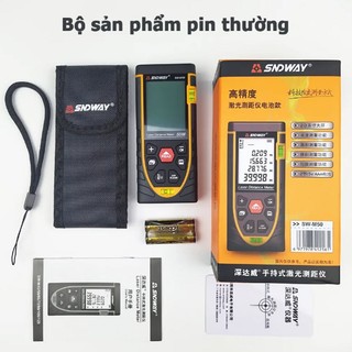 Thước đo khoảng cách laser SNDWAY SW-M50 phạm vi đo 50M