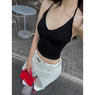   CÓ MÚT  Áo yếm hở lưng ôm body - Áo yếm KARA Top JUICY CLUB 