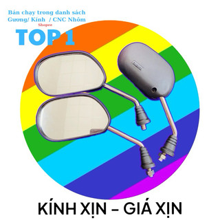 Kính chiếu hậu mẫu spark crg xài cho yamaha, honda