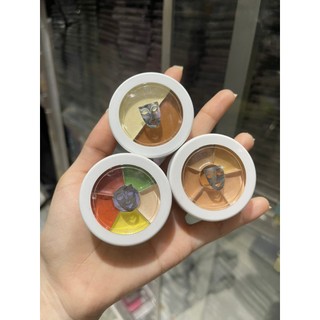 Che khuyết điểm triệt sắc Kryolan dạng ô nhỏ 6 ô màu che mọi khuyết điểm