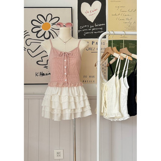 Áo dây thun hoa nổi lai bèo - Tyribee Clothing