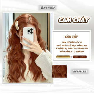 Thuốc Nhuộm Tóc Màu CAM CHÁY Cần Tẩy- ONE HAIR