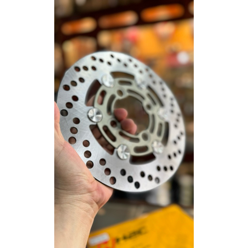 Đĩa Thắng H2C V2 220mm (4 lỗ) - Mẫu đĩa thắng MOTO 3 220mm Exiter 135 - Future 125i 2012 - 2023