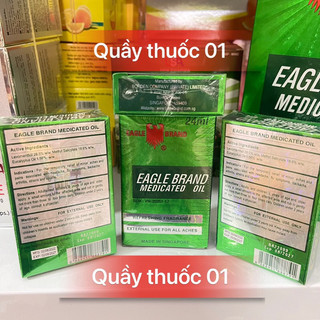 [CHÍNH HÃNG XUẤT MỸ] Dầu Gió Xanh  Mỹ Sing Con Ó 24ml