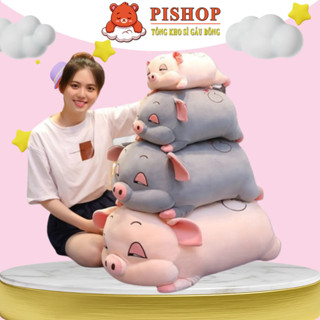 ❤️Sỉ Giá Xưởng❤️Gấu Bông Heo Phê Cần Đại -Heo Lim Dim Đờ Đẫn- Thú Nhồi Bông Lợn Ngủ Lim Dim Siêu CuTe Dễ Thương Mềm Sịn