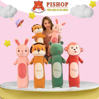 ❤️Sỉ Giá Xưởng❤️ Gối Ôm Hình Thú Siêu Dễ Thương, Thú Bông Gối Ôm Hình Con Vật Hàng Cao Cấp