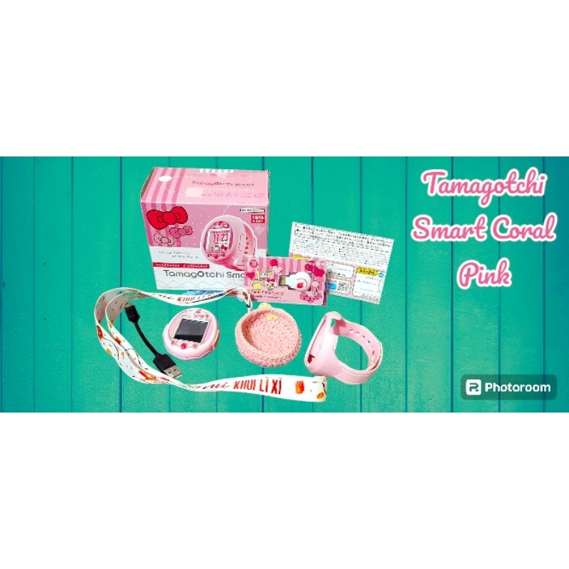 Tamagotchi - Máy nuôi thú ảo Bandai Tamagotchi Smart Coral Pink