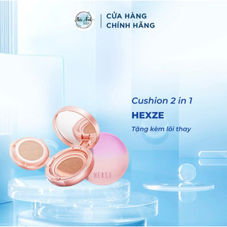 Cushion Hexze 15g 2IN1 trang điểm tự nhiên, tặng kèm lõi thay
