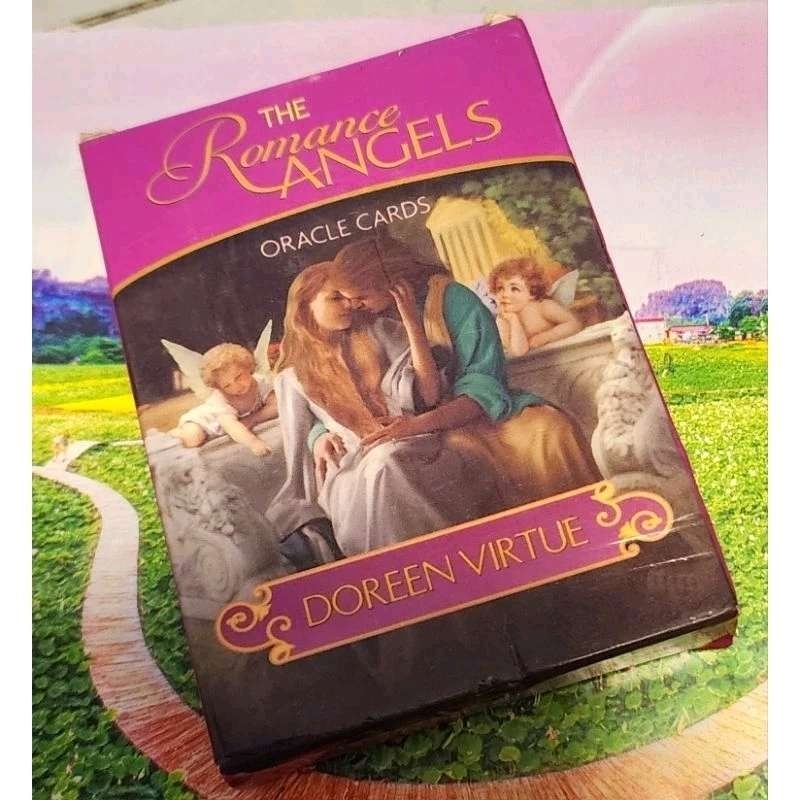 Bộ Bài Bói The Romance Angels Oracle Cards Cao Cấp - Size gốc 8 x 12cm (TB)