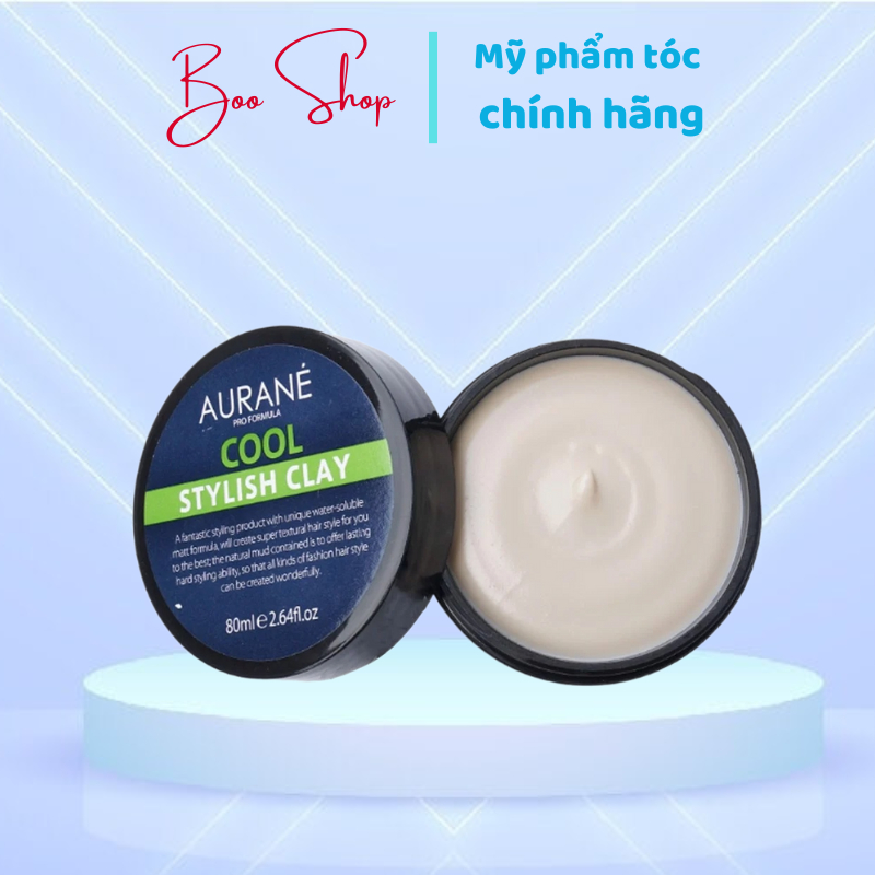 Sáp Vuốt Tóc Aurane Cool Stylish clay 80g