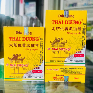 Dầu gừng thái dương 24ml