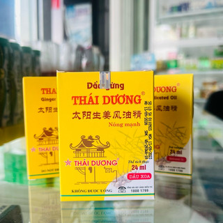 Dầu Gừng Thái Dương 24ml