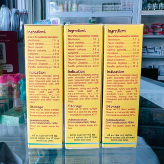 Dầu Gừng Thái Dương 24ml