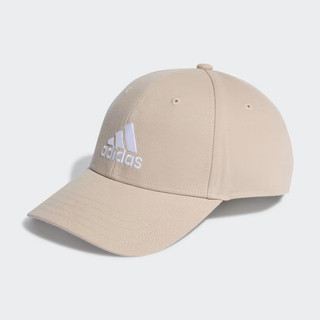 Mũ bóng chày adidas cotton unisex - wonder taupe / white