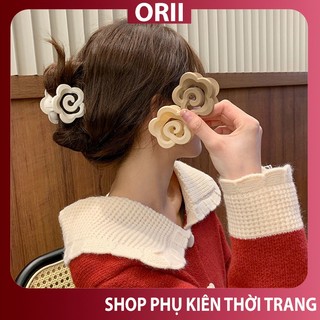 Kẹp tóc hoa cúc ,càng tóc càng cua mini ,kẹp tóc hàn quốc dễ thương ORII ,chất liệu accrilic cao cấp.