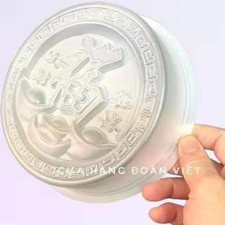  Khuôn rau câu CHỮ PHÚC và THỎI VÀNG 3D sắc nét kt 16cm, khuôn tạo hình xôi, tạo hình các loại bánh nướng