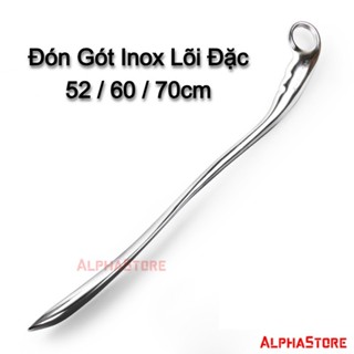  Shoe Horn Thép Đặc 52cm 60cm 70cm - Cây Đón Gót Xỏ Giày Inox Nguyên Khối Shoehorn 