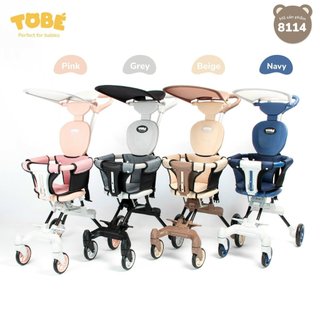 Xe đẩy Olwen Plus Tobé đảo chiều, gấp gọn có đệm và mái che tiện lợi, phù hợp cho bé từ 6 - 36 tháng