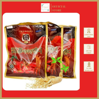 Kẹo hồng sâm hàn quốc gói 200gr daedong ginseng - vũ nguyên korea