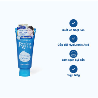 [HÀNG CHUẨN TEM PHỤ] Sữa Rửa Mặt Shiseido Senka Perfect Whip 120g