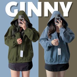 Áo Khoác Kaki Nón Basic | Ginny.brand