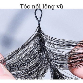 Combo tóc lông vũ 100 sợi 9d sợi loại 50cm