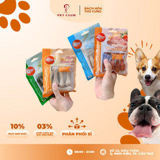 Xương gặm sạch răng cho cún ORGO gói 90gr