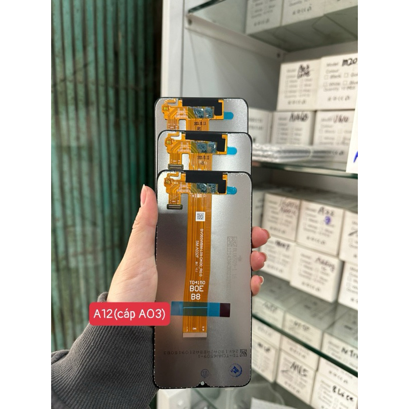Màn hình Samsung A12 cáp A03
