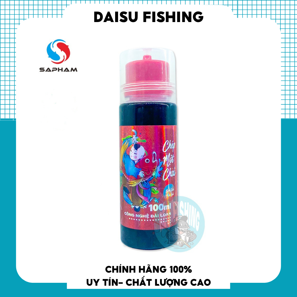 Combo Hương Liệu Câu Chép Sapham (Dụ chép lục hương, Chép Một Chai)
