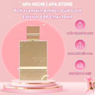 Nước Hoa Nam Al Haramain Amber Oud Gold EDP Chai 10ml