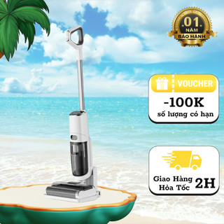 Máy Hút Bụi Lau Nhà RULAX T9 PRO MAX, Tự Động Giặt Chổi Lăn & Sấy Khô Giẻ, Bảo Hành 12 Tháng