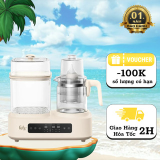 Máy Đa Năng Điện Tử Fatzbaby Multimax 12 FB9503KB, Tiệt Trùng, Sấy Khô, Bảo Hành Chính Hãng 12 Tháng