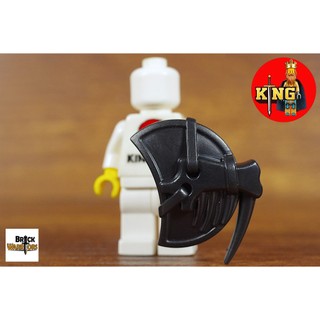 BRICKWARRIORS Lizardman Shield (Black) Phụ kiện