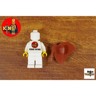 BRICKWARRIORS Lizardman Shield (Brown) Phụ kiện