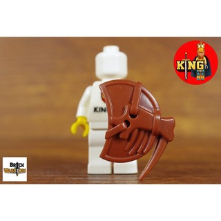 BRICKWARRIORS Lizardman Shield (Brown) Phụ kiện