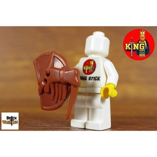 BRICKWARRIORS Lizardman Shield (Brown) Phụ kiện