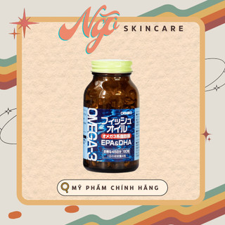 Viên uống dầu cá omega 3, epa & dha orihiro nhật bản - 180 viên