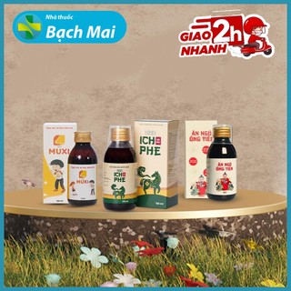 Thực phẩm bảo vệ sức khỏe siro ích phế bối mẫu - siro ông tiên - muxi - 125ml