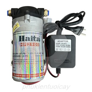 Máy bơm nước mini 24V Haita HP 2900 có thể dùng bơm phun sương làm mát, dùng cho máy lọc nước RO