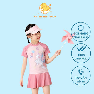 Váy bơi rời cho bé gái kèm mũ 10-44kg hàng đẹp Váy bơi trẻ em, đồ bơi bé gái size đại Kittenbabyshop
