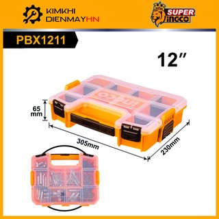 Hộp đựng linh kiện, ốc vít, mũi khoan...ingco 12inch pbx1211
