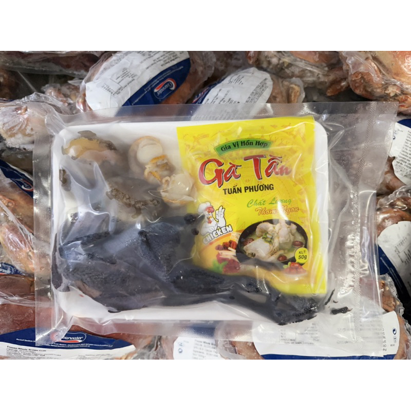 combo Gà Ác, bào ngư, Hải sâm, sò điệp