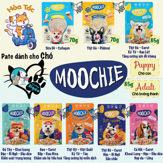 Pate Moochie cho chó gói 85g