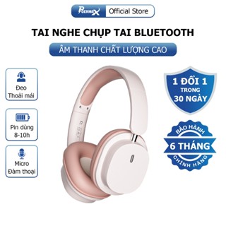 Tai nghe chụp tai Bluetooth SY-T2 siêu nhẹ đeo thoải mái, âm thanh hifi, micro đàm thoại rõ nét