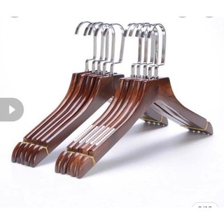 MÓC GỖ NÂU CHO NAM, NỮ, TRẺ EM ĐẦU MÓC VUÔNG INOX - PHỤ KIỆN GIA ĐỊNH, SHOP THỜI TRANG